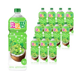 해태htb 코코팜 포도, 1.5L, 12개