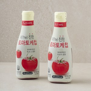 사랑과정성 더 진한 토마토케찹, 300g, 2개