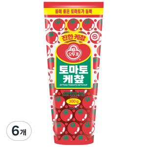 오뚜기 토마토 케챂, 300g, 6개