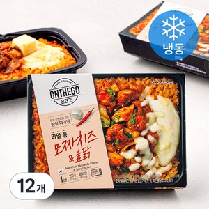 온더고 통모짜치즈 & 불닭 (냉동), 290g, 12개