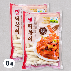 칠갑농산 밀 떡볶이, 1kg, 8개