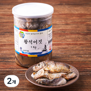 자연다감 황석어젓, 1kg, 2개