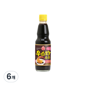 오뚜기 우스타 소스, 415g, 6개