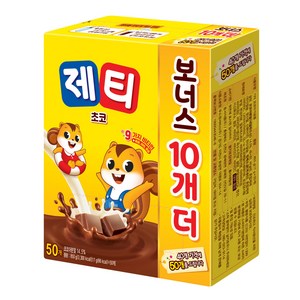 동서 제티 쵸코렛맛 분말, 17g, 50개입, 1개