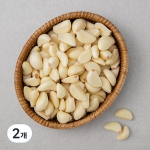 국내산 창녕 깐마늘, 300g, 2개