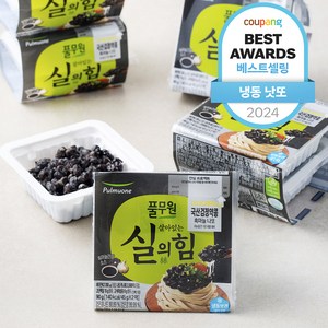 풀무원 살아있는 실의힘 국내산 검정약콩 흑마늘 나또 12개입 (냉동), 540g, 1개