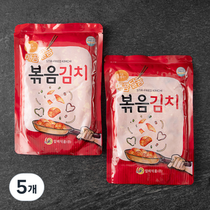 일미식품 매콤달콤 미니 볶음김치, 1kg, 5개