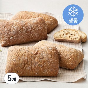 유로베이크 곡물 치아바타 5개입 (냉동), 540g, 5개