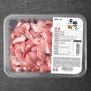 도뜰 파머스팩 한돈 앞다리 찌개용 (냉장), 1000g, 1개