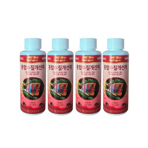 국제프리츠 원터치 쉐이드 종합수질개선제, 120ml, 4개