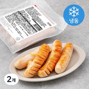 에쓰푸드 브런치델리 치킨소시지 10입 (냉동), 600g, 2개