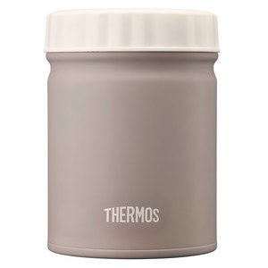 써모스 보온보냉 푸드컨테이너 JBT-500K, 오트밀그레이, 500ml, 1개