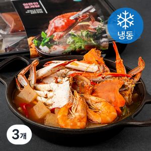 초록햇살 얼큰한 꽃게탕 2~3인분 (냉동), 3개, 800g