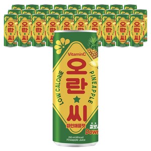 동아오츠카 오란씨 파인애플 캔, 250ml, 90개