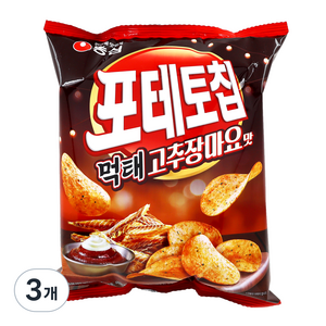 포테토칩 먹태 고추장 마요맛, 105g, 3개