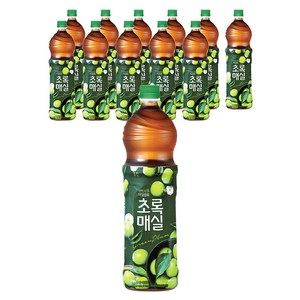 초록매실 페트, 1.5L, 12개