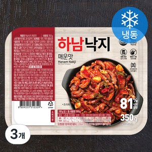 하남낙지 매운맛 (냉동), 350g, 3개