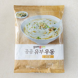 곰곰 유부우동 2인분, 450g, 1개