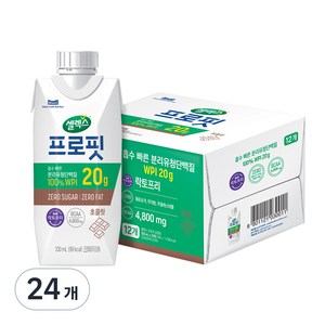 셀렉스 프로핏 초콜릿, 330, 330ml, 24개