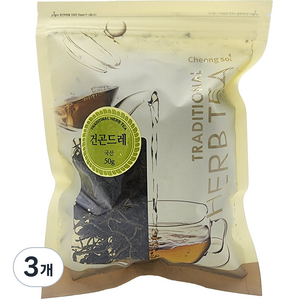 청솔 건곤드레, 50g, 3개