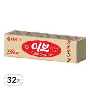 롯데 이브로즈 껌, 26g, 32개