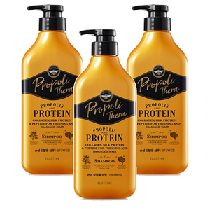 엘라스틴 프로폴리테라 손상 모발용 샴푸, 500ml, 3개