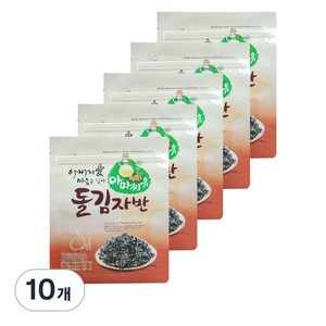 아버지愛마음을담아 아마씨유 돌김자반, 50g, 10개