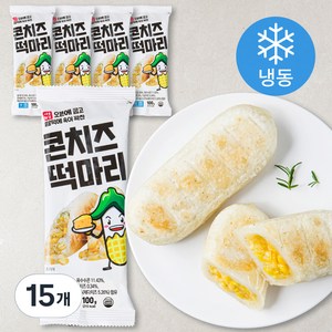 서울마님 콘치즈 떡마리 (냉동), 100g, 15개