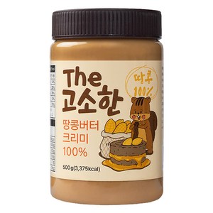 더 고소한 땅콩버터 크리미 100%, 500g, 1개