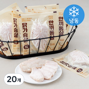 한끼통살 닭가슴살 화이트머쉬룸 (냉동), 100g, 20개