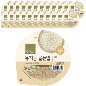 ORGA 유기농 골든밥, 180g, 24개