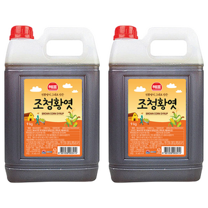 사조해표 조청 황엿, 9kg, 2개