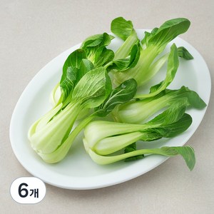 친환경 청경채, 150g, 6개