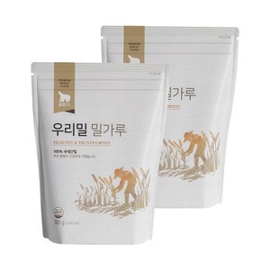 곰표 우리밀 밀가루, 900g, 2개