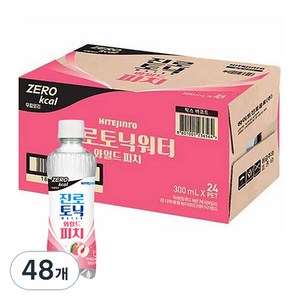 하이트진로 토닉워터 와일드 피치 제로, 48개, 300ml