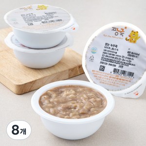 짱죽 웰빙죽 쌀눈 녹두죽 (냉장), 200g, 8개