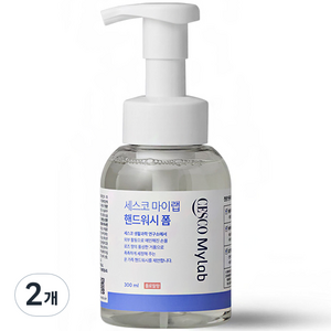 세스코 마이랩 핸드워시 폼 플로랄향, 300ml, 2개