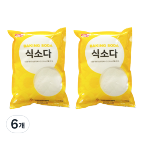 청은에프엔비 식소다, 1kg, 6개