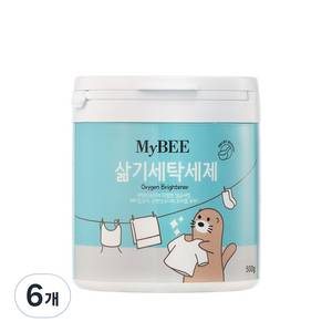 마이비 삶기세탁 유아 세제, 500g, 6개