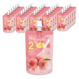 더존건강 더 조은 한끼 곤약젤리 복숭아, 150g, 150ml, 30개