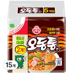 오뚜기 오동통면 120g, 15개