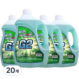 G2 고농축 액체세제 본품, 2.5L, 20개