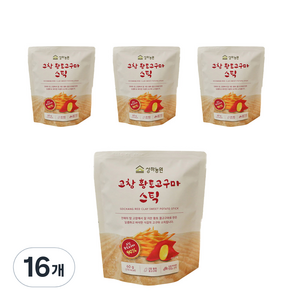 상하농원 고창 황토고구마 스틱, 60g, 16개