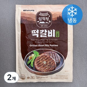 삼양 임꺽정 떡갈비 전통 (냉동), 1.4kg, 2개