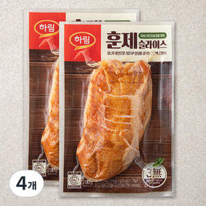 하림 훈제 슬라이스, 200g, 4개