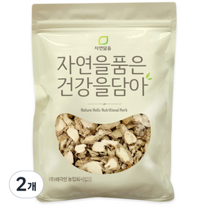 자연닮음 건생강 한차재료, 300g, 2개