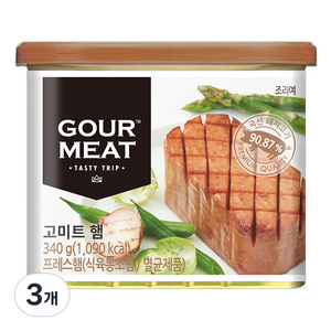 한성기업 고미트 햄, 340g, 3개