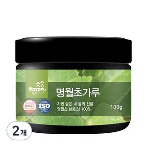 토종마을 명월초가루, 2개, 100g