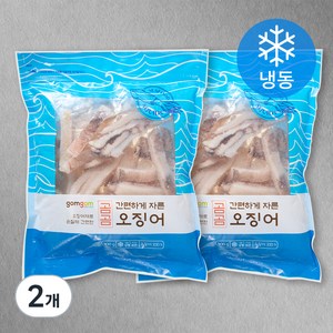 곰곰 간편하게 자른 오징어 (냉동), 300g, 2개