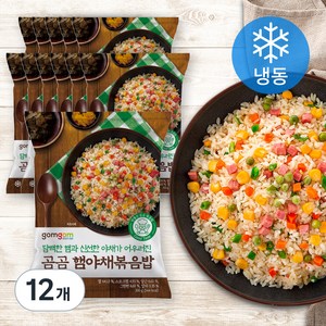 곰곰 햄야채 볶음밥 (냉동), 300g, 12개